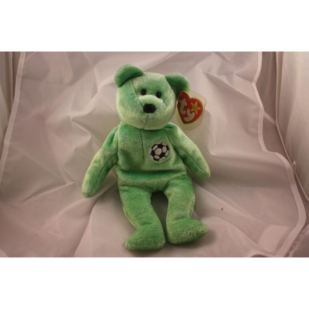 Rare Original Retired Beanie Baby Kicks With all Erorrs - vintage